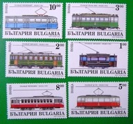 Bułgaria - Mi 4144/49 - Tramwaje