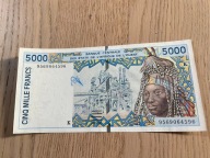 Senegal - 5000 franków - 1995