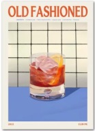 Plakat „Cocktail Bar Aesthetic” – Retro Plakaty z Drinkami