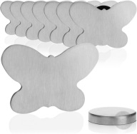 8x OBCIĄŻNIKI DO OBRUSÓW MAGNETYCZNE KLIPSY MOTYLKI DO STOŁU STALOWE