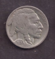 USA - 5 Cent 1936 D rok