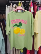 Bluzka koszulka zielona AZARA Italy r. UNI !!!