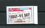 A53470)WW 2: St. Vincent 3100**, Chicago Daily Tribune vom 8.5.1945