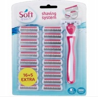 Maszynka na wkłady do golenia Soft Touch MASZYNKA DO GOLENIA DLA KOBIET