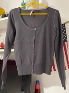 wyprzedaz R White Stuff szara S kaszmir kaszmirowy rarytas