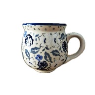 KUBEK CZESKI 300 ML CERAMIKA BOLESŁAWIEC JZ46 UNIKAT