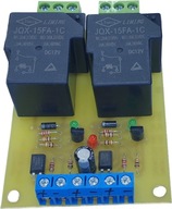 Moduł 2x przekaźnik 12V 2x NO NC 20A OPTYKA