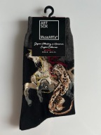 Musearta skarpetki bawełniane Jaguar atakujący jeźdźca r. 36-40 unisex