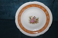 STARY TALERZ OZDOBNY CHODZIEŻ 32 x 32 cm