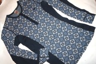 KARI TRAA "M" BLUZKA TERMICZNA 100% MERINO WZORKI SUPER JAK NOWA!!
