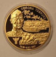 POLACY W II WOJNIE ŚWIATOWEJ - OBRONA TOBRUKU - IDEALNY, MENNICZY