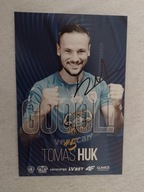 Zdjęcie 10x15 autograf Piast Gliwice Gol Huk sezon 2023/24