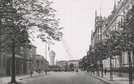 Katowice. Kattowitz. Bahnhofstrasse.