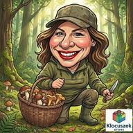 KARYKATURA HOBBY ze Zdjęcia - Wędkarz, Rowerzysta A3 | Walentynki