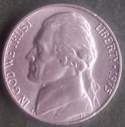 5 centów - 1975 USA - Thomas Jefferson