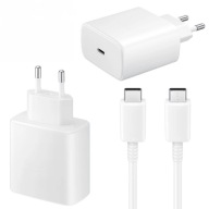 ZESTAW | SZYBKA ŁADOWARKA SIECIOWA USB TYPE-C + KABEL TYPE C | PD20W 3000mA