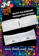 Podwójny bilet na koncert "Kanon Polihymni" w Kielcach