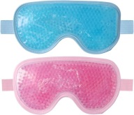 2x żelowa maska na oczy chłodząco-rozgrzewająca, kompres na ból głowy