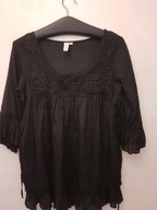 BLUZECZKA BLUZKA ROZ.S\M 365 SUNSHINE BOHO HIPPIE KORONKA