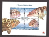 PORTUGALIA 2016 ** ryby bl. blok EROMED czyste