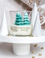 ZIMOWA ŚWIĄTECZNA ŚWIECA SOJOWA W SZKLE - CHRISTMAS TIME - NOOA