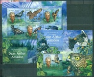 PTAKI-D.A.AMADON-ORNITOLOG. MOZAMBIK. Mi Bl+ark.A**2012r.