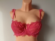 Śliczna markowa bielizna PEACOCKS UK 38B EUR 85B landrynkowy róż