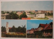 KOLNO. Widok ogólny. Pomnik ku czci poległych. Ulica Wojska Polskiego