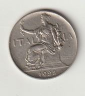 Wlochy 1 lira 1928