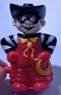 Vintage 1995 szeryf hamburglar kowboj nakręcany chodzi MC Donald Happy meal