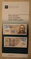 FOLDER NBP DO 20 ZŁ ZŁOTYCH 2014 100 rocznica LEGIONY POLSKIE - ANGIELSKI