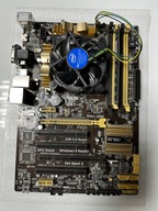 ASUS Z87-C s1150 DDR3 SATA6GB USB3 + FAN + RAM 4GB + CPU 100% sprawna test