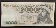 2000 zł z 1977r. seria A