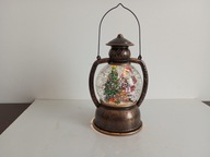 OZDOBA ŚWIĄTECZNA - MIKOŁAJ W LATARENCE Z OŚWIETLENIEM LED.