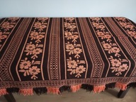 NARZUTA - KAPA WEŁNIANA 195 / 133 cm. DWUSTRONNA.