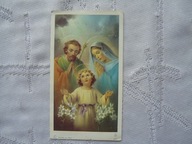 OBRAZEK KOLĘDOWY ŚWIĘTA RODZINA KSIĘŻA WERBIŚCI LUBLIN