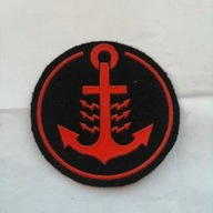 Naszywka gumowa marynarka wojenna