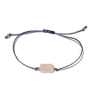 Bransoletka kamienie naturalne Kwarc Różowy