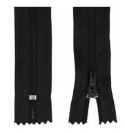 ZAMEK BŁYSKAWICZNY SPIRALNY #5 - 18 CM - CZARNY