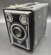 Agfa Synchro Box aparat vintage retro 1950s Niemcy kolekcjonerski sprawny