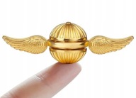 SPINNER FIDGET HARRY POTTER ZŁOTY ZNICZ ZE STALI PREZENT ANTYSTRESOWY