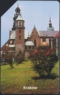 Karta używana Nr 35 100 imp. "Kraków - Wawel" w stanie dobrym