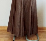 DŁUGA Bawełniana Spódnica Damska 36 Pas 74cm