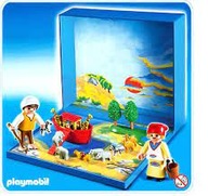 PLAYMOBIL MICRO 4332 ARKA NOEGO MAGNETYCZNE WYDANIE I 2005