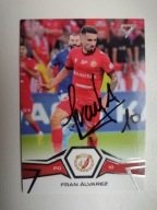 Karta SportZoo Ekstraklasa autograf Widzew Łódź sezon 24/25 Fran Alvarez