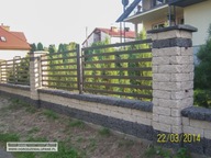 Cegła postarzana,ogrodzenia łupane,antyk,ozdobna 20x10x11 Biało-kremowy