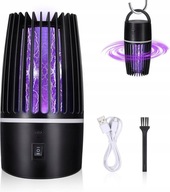 Elektryczna lampka lampa na owady owadobójcza 2 w 1 UV 4000 mAh USB