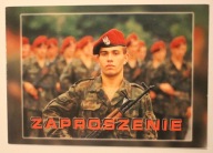 ZAPROSZENIE NA PRZYSIĘGĘ - ŻW, - ŻANDARMERIA WOJSKOWA - ROTA