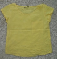 bluzka żółta z kieszonką r. XS