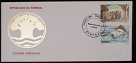 SENEGAL 1989 RYBA - TURYSTYKA FDC